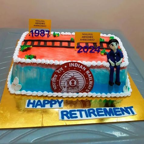 Retirement theme cake #cakes#retirement #customizedcake #themecake #cakesinsta #cakesinstagram #foodinsta #foodieahmedabad #cakeartist #cakeart #vastral#ahmedabad_instagram Retirement Cakes For Men, Retirement Theme Cake, Retirement Cake, Happy Retirement, Cakes For Men, Theme Cake, Ahmedabad, Cake Art, Themed Cakes