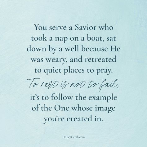 To rest is not to fail, it is to follow the example of the One whose image you’re created in. Rest Day Quotes, Rest Quotes, Invisible Hand, Difficult Relationship, Powerful Scriptures, Being Human, Devotional Books, Spiritual Truth, Bible Devotions