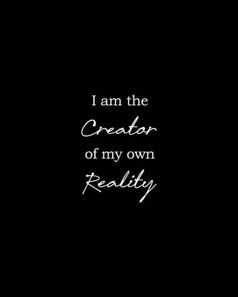 Taylor Plunk |✨Passive Income Queen✨ on Instagram: "My most important reminder👀 You are the creator of your reality Your life is a manifestation of your inner world You are always manifesting You can be do have anything you desire, if you say you can or you can’t, you’re right. But I know that if you can dream it, you can do it, and you must But it’s all up to you Just you So if you want it Start being the person who has it Start creating and living that reality Like nothing can I Create My Own Reality Wallpaper, You Are The Creator Of Your Own Reality, You Are The Creator Of Your Life, I Am The Creator Of My Own Reality, Creator Of My Own Reality Tattoo, Create The Life You Want Quotes, My Vibe Right Now Is Just Living Life, I Am Creating The Life Of My Dreams, Creator Of My Own Reality