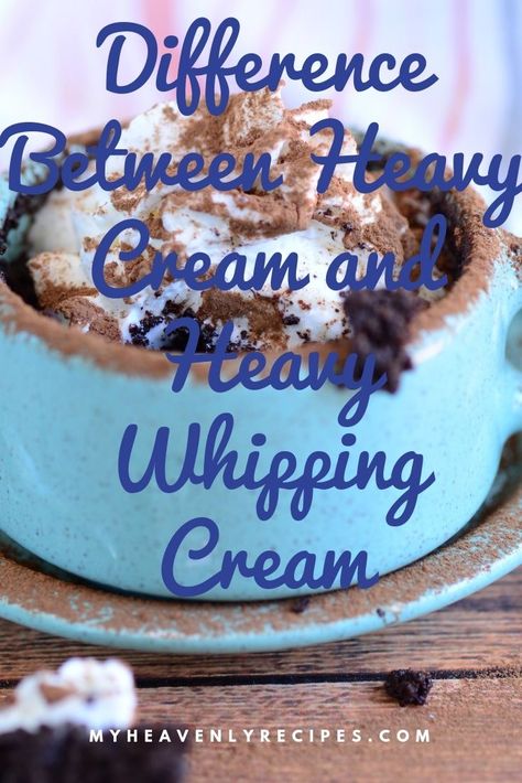 Make Heavy Whipping Cream, Baking Dessert Recipes, Cream Substitute, Heavy Cream Recipes, Whipped Cream Desserts, Homemade Whipped Cream Recipe, Frosty Recipe, Whipped Coffee, Recipes With Whipping Cream