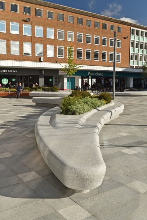 Landscape Architecture Graphics, Curved Bench, Alfresco Dining Area, Urban Landscape Design, Wall Seating, Concrete Furniture, Architecture Graphics, Landscape Architecture Design, Urban Furniture