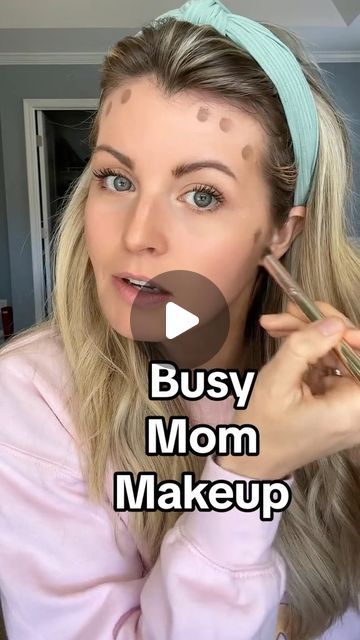 Quick Make Up Tutorial, Beginners Make Up Tutorials Step By Step, Easy Mom Makeup Routine, Makeup Ideas Contour, Applying Seint Make Up, Simple Mom Makeup, Quick Mom Makeup, Easy Mom Makeup, Makeup How To Step By Step