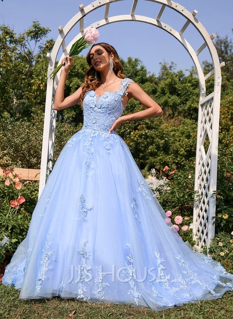 Modest Blue Prom Dresses, Mormon Prom Dresses, Court Train Prom Dress, Ocassion Dress, Modest Prom Dresses, Periwinkle Dress, Jjs House, Tulle Prom Dresses, Lace Prom Dresses