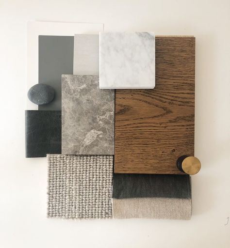 Color And Texture Palette, Finish Palette Interior Design, Rustic Material Palette, Interior Finishing Ideas, Boho Material Palette, Dark Wood Palette, Exterior Material Palette, Earthy Material Palette, Home Finishes Mood Board