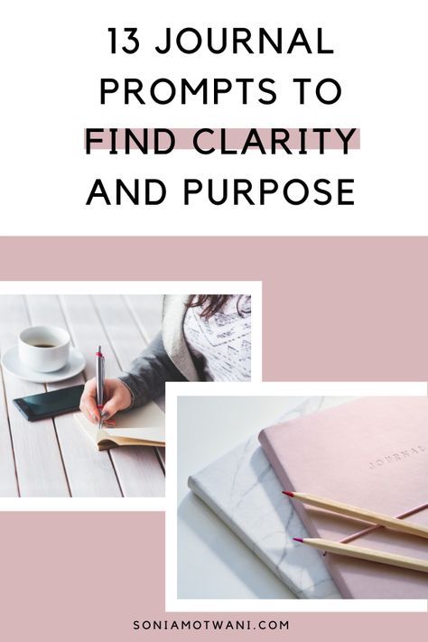 Looking for finding purpose and clarity in life? Here're the journaling prompts for finding clarity and purpose in life. Clarity Journal Prompts, Love Yourself More, Stuck In Life, I Quit My Job, Purpose In Life, Journaling Prompts, Train Your Mind, Finding Purpose, Writing About Yourself