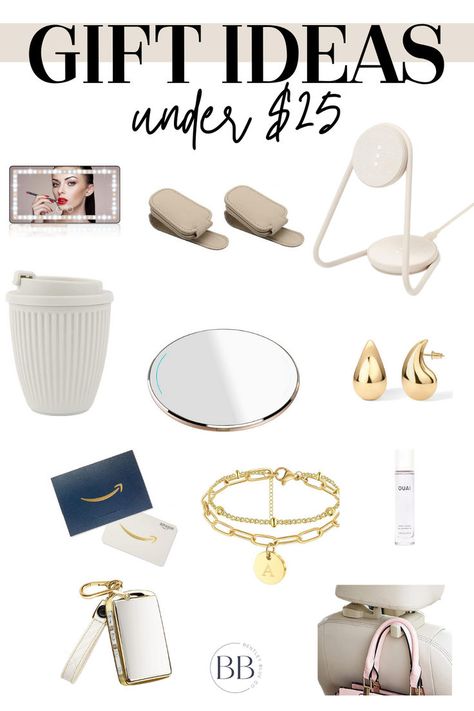 Looking for gifts for her under $25? I made a list of all the amazon best sellers gift ideas that she will love. Small gifts or big presents are great for birthday, valentines day, anniversary gifts for your wife, girlfriend, fiance, or friend. Fancy Gifts For Women, Birthday Gift Ideas For Fiance, Amazon Gift Ideas For Women, Gifts For 30 Year Old Women, Gifts Under $10, Gift Ideas For Fiance, Amazon Gifts For Women, Car Must Haves, Cute Gift Ideas