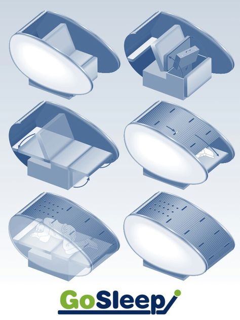 Airport Sleeping Pods, Nap Pod, Go Sleep, Sleep Box, Pod Hotels, Sleeping Pods, Speculative Design, Capsule Hotel, Airport Design