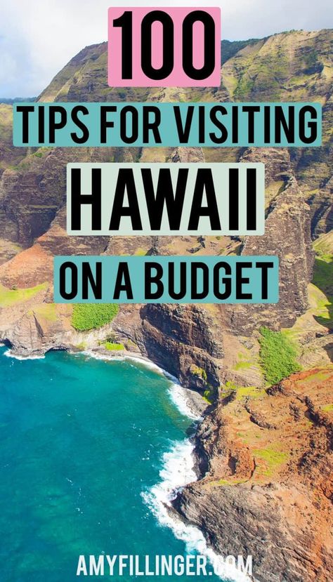 Oahu Trip, Hawaii On A Budget, Best Hawaiian Island, Visiting Hawaii, Hawaii Vacation Tips, Hawaii Activities, Hawaii Itinerary, Napali Coast, Hawaii Destinations