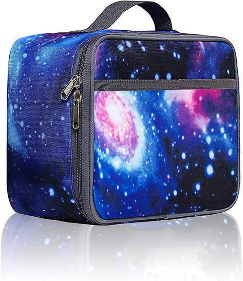 Galaxy Backpack, Lunch Box For Kids, School Picnic, Cooler Bags, Reusable Lunch Bags, Cool Lunch Boxes, Plastic Bag Holders, Kids Lunch Bags, Picnic Bag