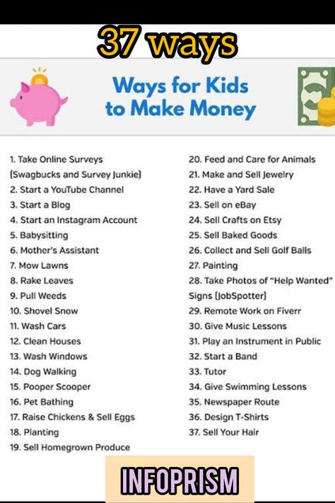 Learn this and Become Financial Freedom at Early age!! #makemoney #kids #financialfreedom How To Get Money As A Kid, Cucumber Trellis Diy, Bestie Board, Painted Pots Diy, Get Money, Diy Gifts For Boyfriend, Money Fast, Ways To Make Money, Make Money Fast