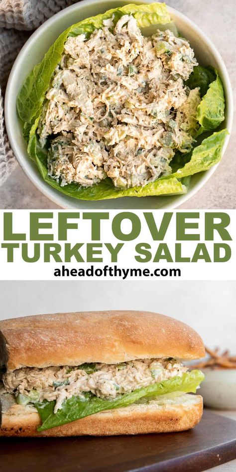 Leftover Turkey Salad Leftover Turkey Salad Sandwiches, Best Turkey Salad Recipe, Leftover Turkey Salad Recipes, Turkey Salad Recipe Leftover, Turkey Recipes Leftover, Smoked Turkey Salad, Leftover Turkey Sandwich Recipes, Sandwiches Turkey, Leftover Turkey Salad