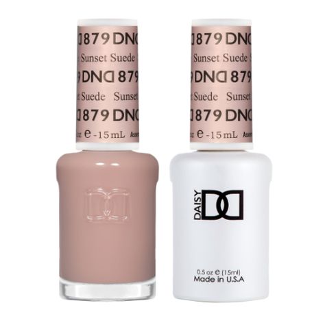 Shop 879 Sunset Suede Gel & Polish Duo by DND Online Now Dnd Tea Time, Nails Stronger, Sheer Polish, Luminous Nails, Gel Colors, Dnd Gel Polish, Soak Off Gel Nails, Liquid Nails, Lines On Nails