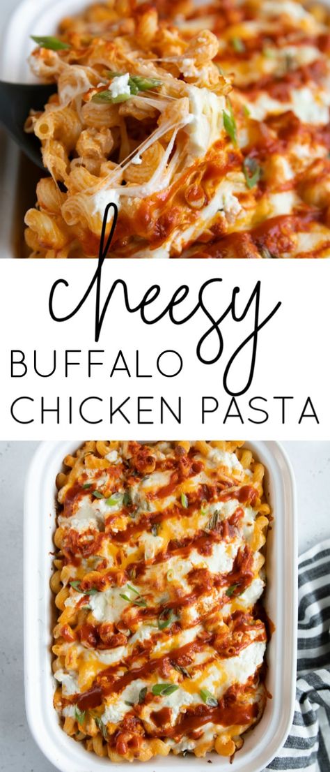 Buffalo Chicken Pasta Without Cream Cheese, Charcoal Recipes, Creamy Buffalo Chicken, Creamy Chicken Pasta Recipes, Pasta Primavera Recipe, Buffalo Chicken Pasta, Creamy Pasta Recipes, Leftover Rotisserie Chicken, Chicken Dip