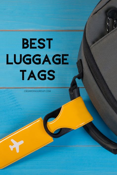 With the right luggage tag your suitcase can stand out in a sea of boring black bags meandering around the baggage carousel. Use this list of the best luggage tags to find the perfect tag for your bag and stand out! Like with an MC Hammer Luggage Tag…U Can’t Touch This! #travelgear #luggage #suitcase #bestluggagetags #travelaccessory #bagtag #packingtips Luggage Markers Ideas, Diy Luggage Identifier, Luggage Identifiers Ideas, Diy Luggage Tags, Luggage Tag Design, Unique Luggage Tags, Kids Luggage Tags, Luggage Tags Diy, Funny Luggage Tags