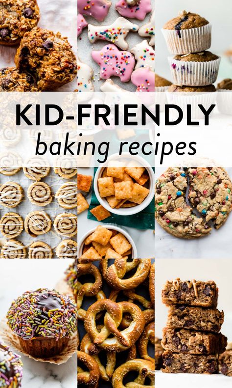 Kid Friendly Baking Recipes, Baking Recipes Muffins, Quick Cheesecake, Dirt Dessert, Baking With Toddlers, Homemade Cheese Crackers, Egg Free Baking, Animal Cracker, Baking Recipes For Kids