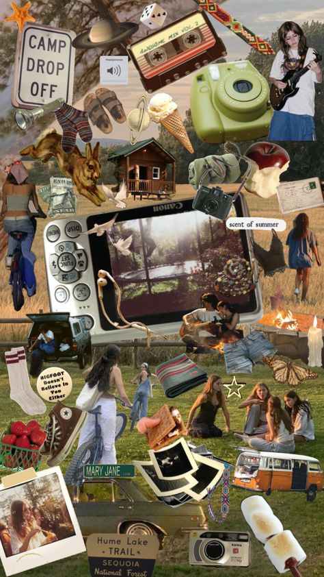 The summer-camp aesthetic 🫶🏼 (I’ve litterally never to one in my entire life) Hume Lake, Summer Camp Aesthetic, Camp Aesthetic, Summer Menu, Camping Aesthetic, Summer 3, Nature Aesthetic, Paper Collage, National Forest