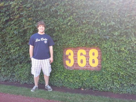 Wrigley Field, in Chicago, is now the only professional ballpark with an ivy covered outfield wall. Many times a ball has been lost in the ivy when hit towards the outfield fences. Wrigley Field, The Ivy, The Outfield, Big City, Chicago Cubs, The Field, Fun Things, Ivy, Around The Worlds