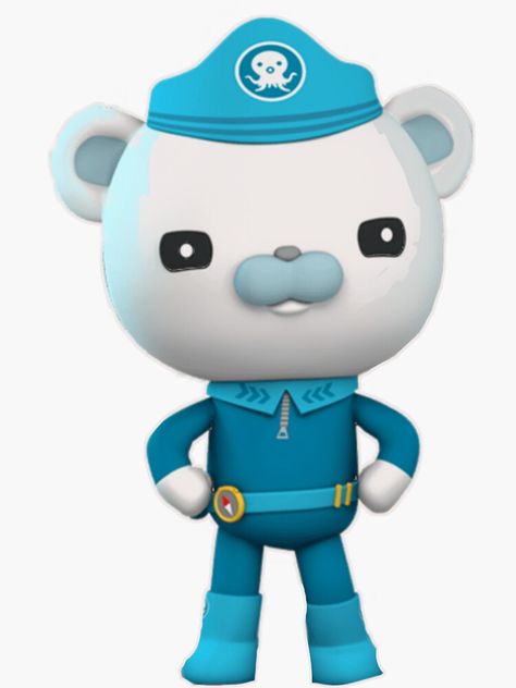 Captain Barnacles, The Octonauts, Sale Poster, Science Poster, Sticker Design, Stranger Things Fanart, Favorite Character, Sell Your Art, Vinyl Sticker