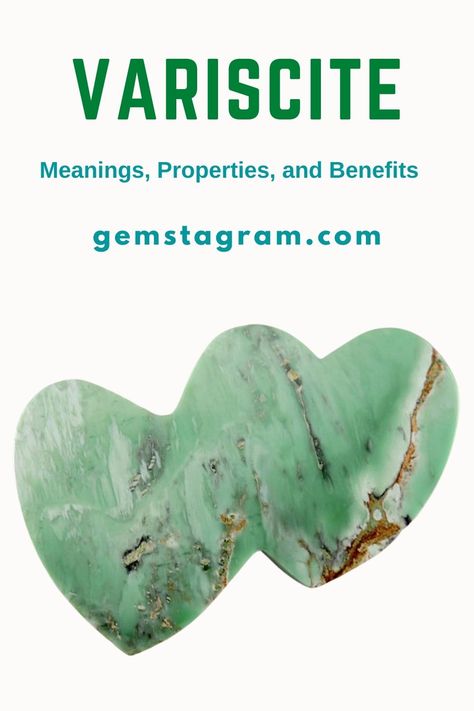 Facts About Variscite Meanings, Properties, and Benefits #crystalstones #healingstonesandcrystals #stonesandcrystals #Variscite Variscite Stone Meaning, Woo Woo, Crystal Healing Stones, Crystal Stones, Gem Stones, Tumbled Stones, Rocks And Gems, Crystals Minerals, Healing Stones