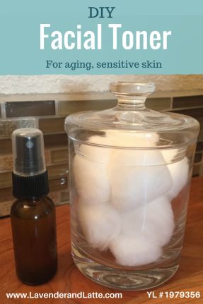 DIY Facial Toner for aging, sensitive skin #beauty #nontoxic #diybeauty Diy Toner, Shake Bottle, Diy Facial, Essential Oils For Skin, Sensitive Skin Care, Skin Toner, Toner For Face, Moisturizing Body Wash, Facial Toner