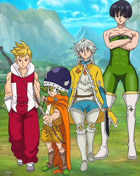 Dibujo digital Seven Deadly Sins Anime, Deadly Sins, Seven Deadly Sins, Princess Zelda, Zelda Characters, Magazine, Anime, Fictional Characters, Quick Saves