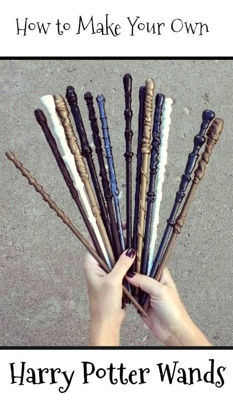 Diy Harry Potter Wands, Harry Potter Wands, Stile Harry Potter, Harry Potter Spells, Diy Wand, Harry Potter Tattoos, Harry Potter Halloween, Harry Potter Decor, Harry Potter Costume