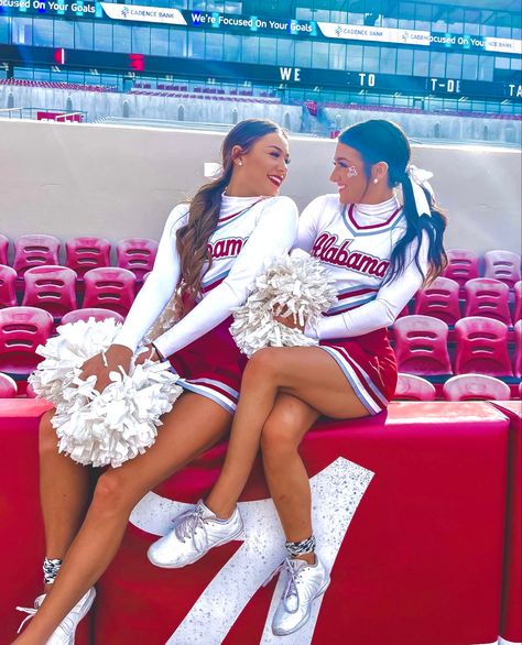 White Cheer Uniforms High Schools, White Cheer Uniforms, Red And White Cheer Uniforms, Blue And Red Cheer Uniforms, Blue Cheer Uniforms, Alabama Cheer, Red Cheerleader Uniform, Bachelor Diploma, Blue Cheerleader Uniform