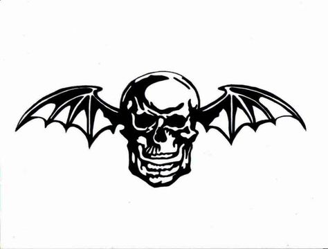 Avenged Sevenfold Drawing, Avenge Sevenfold Tattoo, Avenged Sevenfold Tattoo Ideas, A7x Tattoo, A7x Logo, Avenged Sevenfold Art, Avenged Sevenfold Tattoo, Tato Simple, Avenged Sevenfold Logo