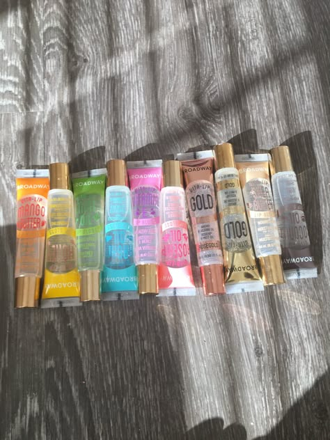 Broadway Vita Lip Gloss, Hair Store Lipgloss, Lip Gloss Broadway, Broadway Lip Gloss Collection, Good Lip Glosses, Baddie Lipgloss, Broadway Lip Gloss, Broadway Lipgloss, Lipgloss Ideas