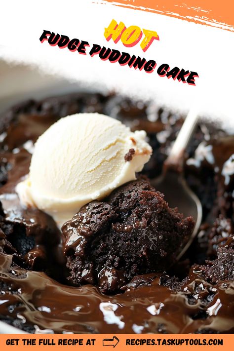 Indulge in the ultimate dessert experience with this decadent Hot Fudge Pudding Cake recipe. Rich, fudgy layers meld together to create a warm, gooey treat that's perfect for any occasion. Whether it's a cozy family dinner or a special celebration, this cake is sure to impress with its irresistible chocolate flavor and sumptuous texture. Discover tips for achieving the perfect bake and serving suggestions that will elevate your dessert game. Dive into the world of sweet satisfaction and make memories with every decadent bite! Hot Fudge Pudding Cake Recipe, Hot Fudge Pudding Cake, Hot Fudge Pudding, Fudge Pudding Cake, Fudge Pudding, Pudding Cake Recipe, Warm Cake, Fudge Sauce, Moist Chocolate Cake