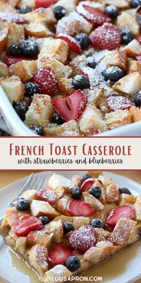 Berry French Toast Casserole, Berry French Toast, Thanksgiving Brunch, Christmas Breakfast Recipe, Halloween Fest, Toast Casserole, French Toast Casserole, Christmas Breakfast, Breakfast Brunch Recipes