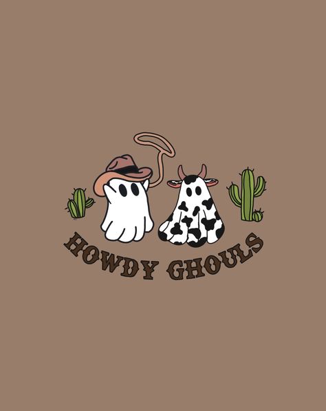 https://www.redbubble.com/shop/ap/152828949?asc=u Cute Fall Western Wallpapers, Ghost Apple Watch Wallpaper, Fall Wallpaper Iphone Ghost, Ghost Cow Painting, Cute Halloween Ipad Wallpaper, Boo Haw Wallpaper, Spooky Halloween Wallpaper Ipad, Halloween Wallpaper Apple Watch, Western Halloween Widgets