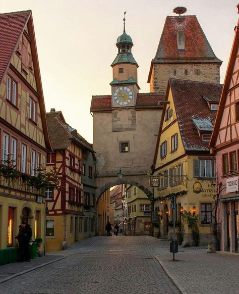 Rothenburg Germany, Medieval Aesthetics, German Houses, German Architecture, Vis Dev, Rothenburg Ob Der Tauber, Building Aesthetic, Save File, Medieval Town