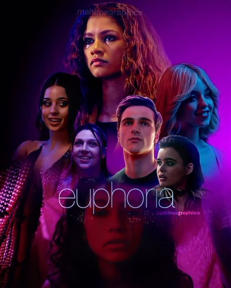 Euphoria Series Poster, Euphoria Cover, Euphoria Show, Euphoria Poster, Euphoria Series, Acting Life, Sai Tamhankar, Small Posters, Kawaii Logo