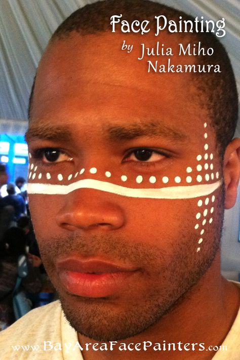 tribal adult face painting san francisco bay area face painters African Face Paint, Uv Face Paint, Neon Face Paint, African Makeup, Uv Makeup, Festival Face Paint, Festival Paint, Face Paint Ideas, Adult Face Painting