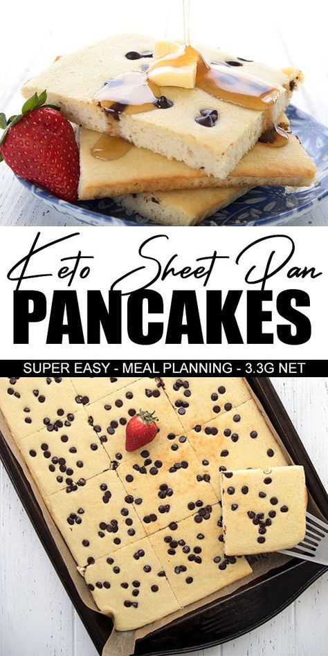 Low Carb Sheet Pan, Healthy Keto Breakfast, Desayunos Keto, Keto Sheet Pan, Alternative Protein, Sheet Pan Pancakes, Pan Pancakes, Keto Tips, Keto Diet Breakfast