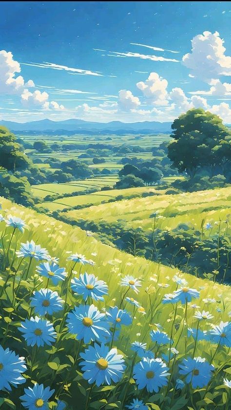 Landscape Wallpapers, Popular Travel Destinations, Dreamy Artwork, Dreamy Landscapes, Landscape Background, Beautiful Landscape Wallpaper, Landscape Illustration, Cool Pictures Of Nature, Popular Anime