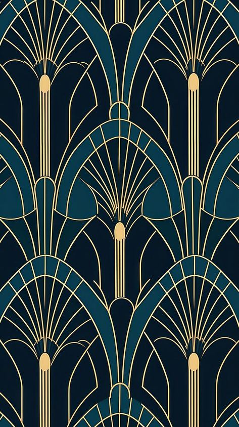 Art deco seamless wallpaper pattern architecture arched. | free image by rawpixel.com / Bambamfefe Art Deco Pattern Wallpaper, Art Deco Background Wallpapers, Art Deco Aesthetic Wallpaper, Art Deco Phone Wallpaper, 1920s Aesthetic Wallpaper, Aesthetic Pattern Wallpaper, 1920s Art Deco Pattern, Art Deco Wall Paper, Art Deco Design Pattern