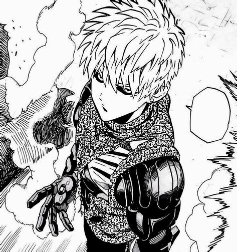 One Punch Man Genos, Genos One Punch Man, Opm Manga, Yusuke Murata, One Punch Man Manga, One Punch Man Anime, Man Icon, Man Wallpaper, Manga Pages