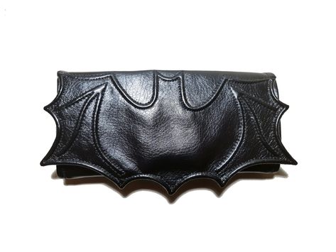 Bat Wallet clutch, Necessary clutch wallet, Goth accordion wallet, Vegan wallet, Women Wallet, Black wallet, Goth wallet, Card Slots, Bat  PLEASE NOTE all monitors display colors differently. Unusual wallet - made of high-quality faux leather that looks like real leather. Original design Handmade 6 credit card holder 2 center pockets (cell phone, keys...) 1 zippered pocket 2 cash pockets size: 21 x 11 cm 8.2 x 4.3 inch Velcro is the only way to close flap without ruining the design of wallet due Cute Card Wallet, Goth Wallet, Cool Wallets, Necessary Clutch Wallet, Accordion Wallet, Wallet Craft, Vegan Wallet, Diy Wallet, Women Wallet