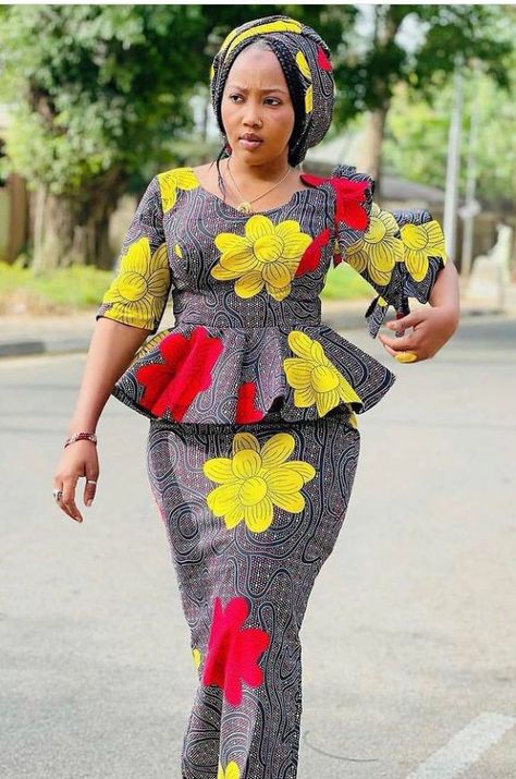 Latest Blouse Styles, Patterns African, Latest Ankara Skirt And Blouse, Skirt And Blouse Styles, Stylish Naija, Ankara Skirt And Blouse, African Dresses For Kids, Best African Dresses, Short African Dresses