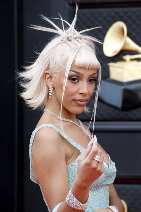 Doja Cat, Red Carpet, Carpet, Red, Hair