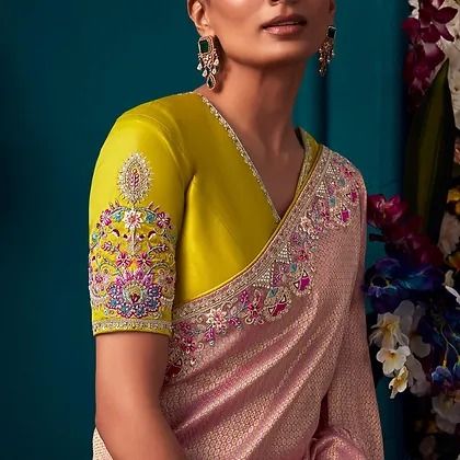 New Arrival | The Silk Trend 60/269 Saree Party Wear, New Saree Blouse Designs, Fashionable Saree Blouse Designs, Fancy Sarees Party Wear, Indian Saree Blouses Designs, Silk Saree Blouse Designs, Saree Designs Party Wear, Indian Dresses Traditional, Elegant Blouse Designs