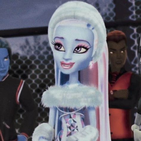 Abbey Bominable Icon, Abbie Bominable, Abbey Bominable Aesthetic, Abbey Abominable, Abby Bominable, Monster High Abbey Bominable, Draculaura Icon, Monster High Aesthetic, Monster High Icon