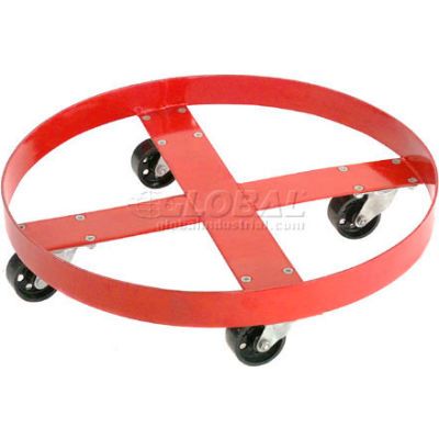 Global Industrial™ Drum Dolly for 55 Gallon Drum - Steel Wheels 1000 Lb. Capacity | 233880 - GLOBALindustrial.com Plastic Drums, Water Barrel, Electrical Motor, 55 Gallon Drum, Drum Cover, 55 Gallon, Steel Drum, Steel Wheels, Material Handling