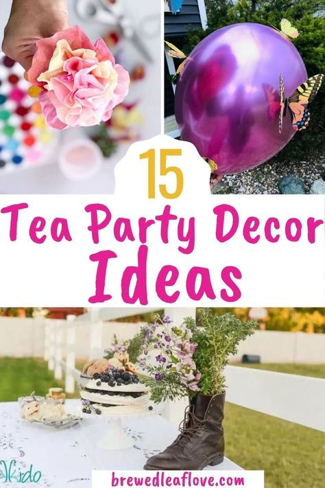 Teapot Party Ideas, Decorating Ideas For A Tea Party, Tea Party Table Centerpiece Ideas, Decorations For A Tea Party, How To Decorate A Tea Party Table, Center Piece For Tea Party, Women's Tea Party Ideas, Tea Party Table Themes, Centerpieces For A Tea Party