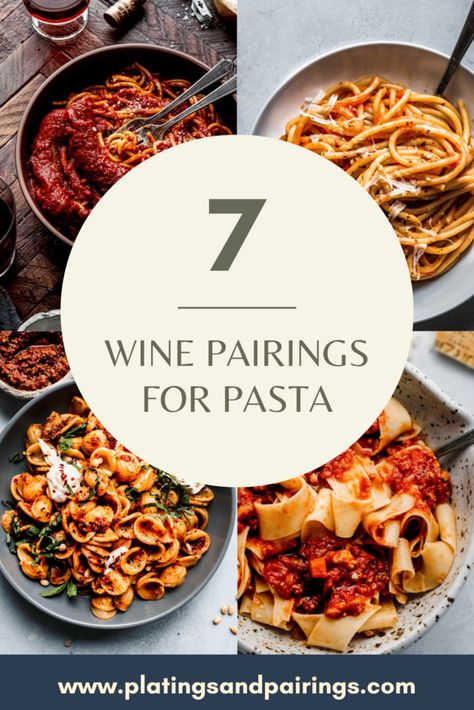 Wine And Dinner Pairings, How To Pair Wine With Food, Wine Pairings With Italian Food, Wine Dinner Menu Ideas, Pasta Pairings, Wine Pairings With Food, Cabernet Sauvignon Pairing, Red Wine Pairing Food, Pasta With Wine