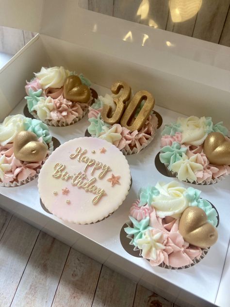 Cupcakes For 30th Birthday, 30th Birthday Cupcake Ideas For Women, 30 Birthday Cupcakes, 30th Birthday Cupcake Cake, 30th Birthday Cake For Her, Cupcakes 40th Birthday Woman, 30th Cupcakes Birthday For Her, 30 Cupcake Cake Number, Birthday Cupcakes For Women