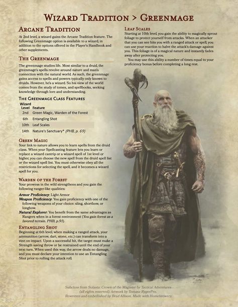 D D Classes, Dnd Classes, Dungeons And Dragons Classes, Dnd 5e Homebrew, Dnd Dragons, Modern Magic, Dungeons And Dragons Game, Miniature Wargaming, Dungeons And Dragons Homebrew