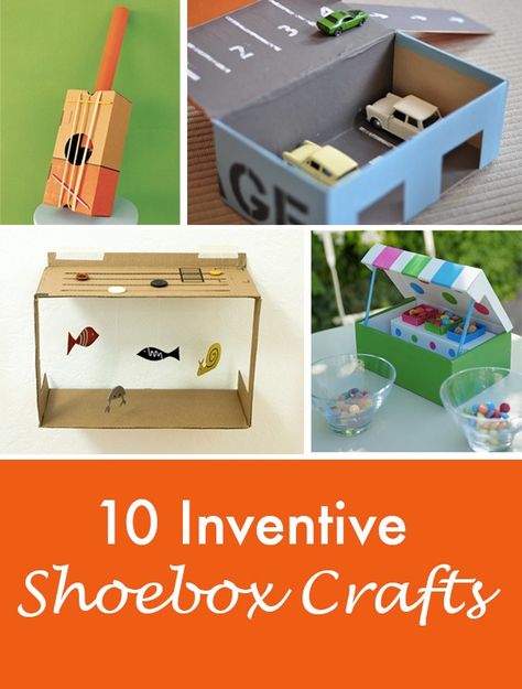 Shoebox Crafts For Kids, Crafts With Shoe Boxes, Shoe Box Crafts For Kids, Shoebox Crafts, Hose Box, Shoe Box Diy, Diy Toys Car, Felt Figures, Shoe Box Crafts